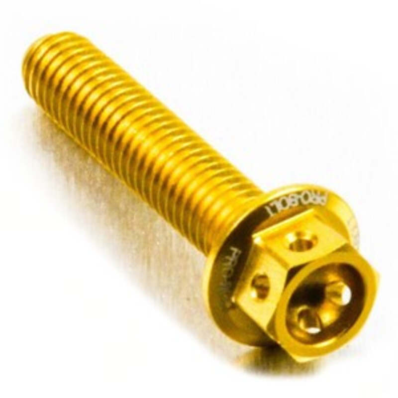 Vite Alluminio Race Spec pro-Bolt lhx635rge Oro per Moto Ricambi