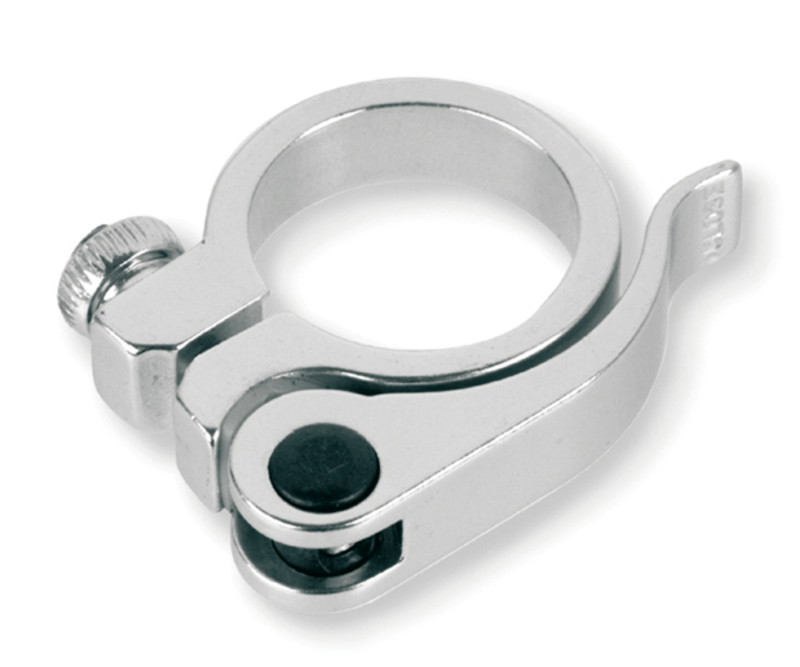 V BIKE quick release seat post head 31.8 mm silver