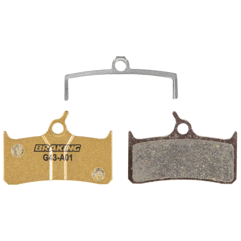 Pastiglie freno bici frenatura carbonio-metallico per bici bici