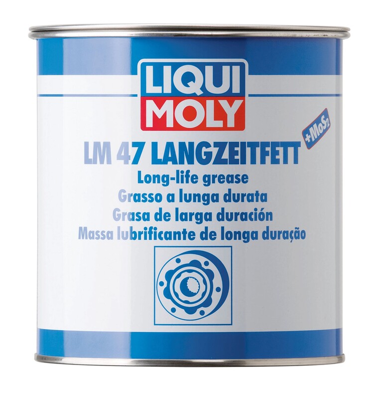 Latta 1kg Di Grasso Di Lunga Durata LIQUI MOLY Lm 47 + mos2 per Moto Ricambi