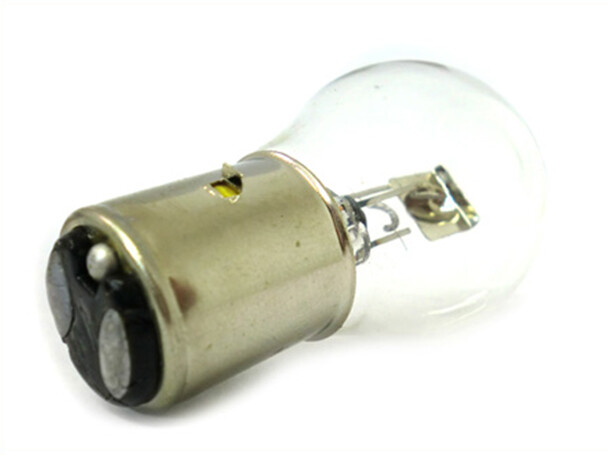 Lampada Alogena B35 12V 35/35W BA20D Motorini Scooter Marca Poli