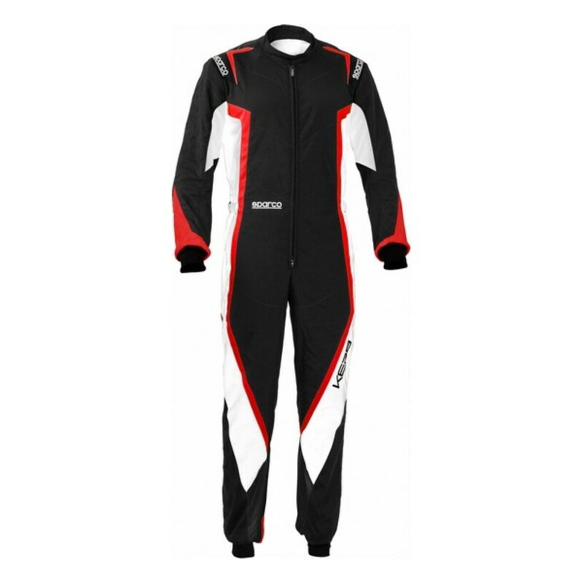 Tuta Karting Sparco K44 Kerb Nero/Rosso [Taglia M]