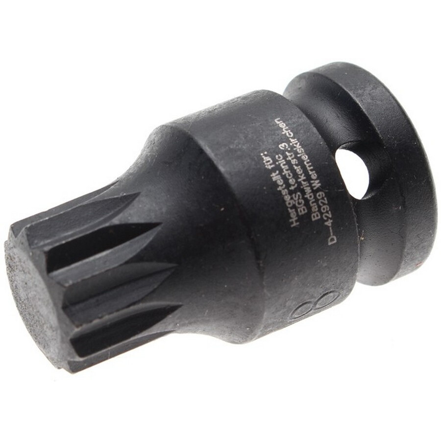 bussola impact att.1/2 xzn m18,lung.40mm - codice bgs5381-m18 FBGS5381-M18 BGS o