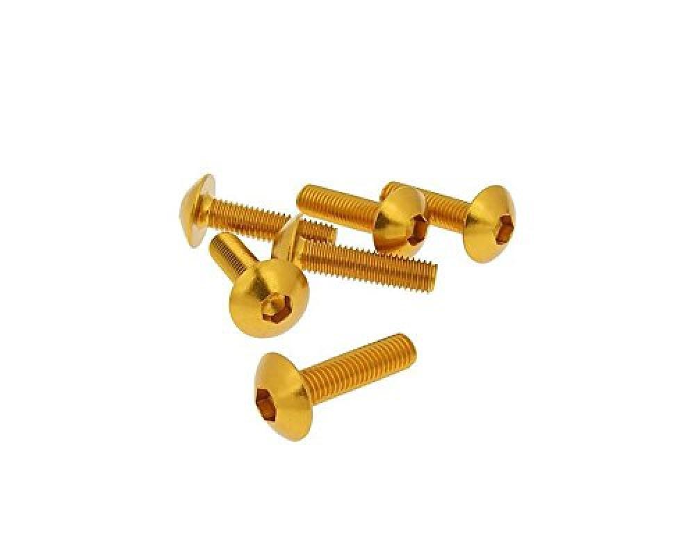 (TG. MEDIDA DE METRICA: 5x20) Vicma Fairing Screws Hex Socket Head - Anodized Al