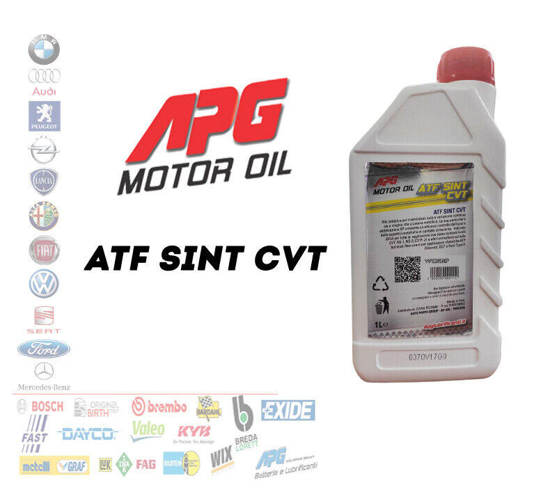 OLIO CAMBIO ATF SINT CVT PER TRASMISSIONI A VARIAZIONE CONTINUA CVT APGAPG30506P