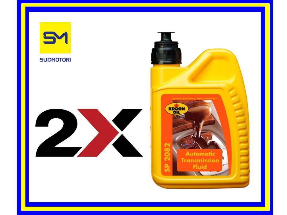 2x OLIO CAMBIO AUTOMATICO KROON ATF SP 2082 LUBRIFICANTE TRASMISSIONI SINTETICO