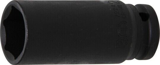 Bussola Lunga Per Shock 6 Esagonale Quadrato 12.5 MM 1/2 " Taglia 24 BGS Technic