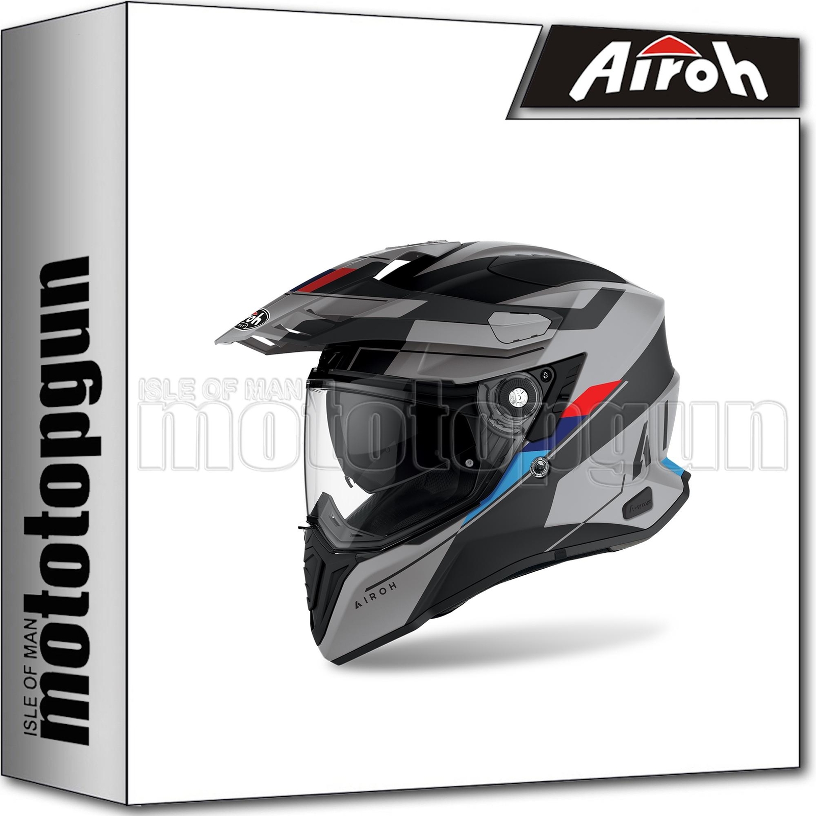 AIROH COMMANDER CASCO MOTO ON-OFF CMSK81 SKILL XL