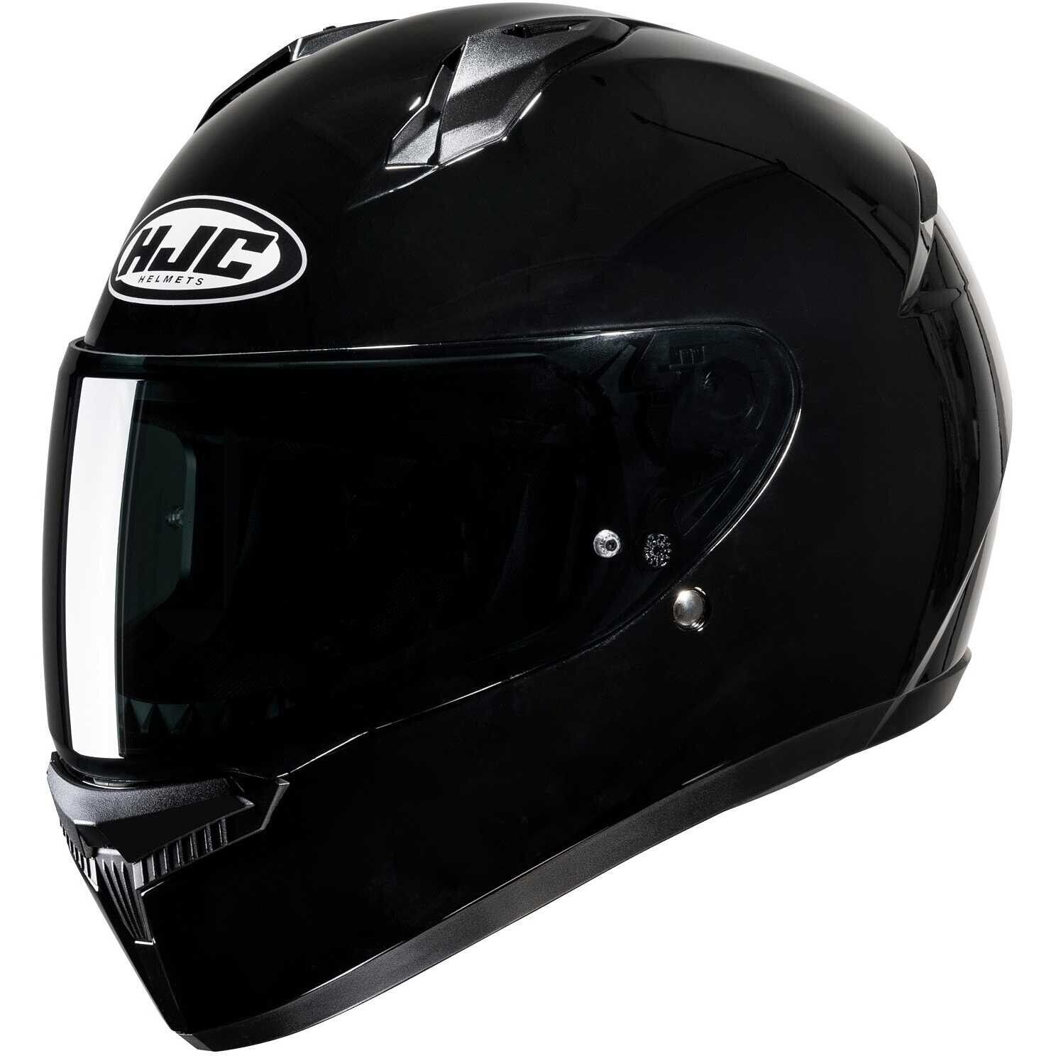 CASCO HELMET MOTO INTEGRALE HJC C10 BLACK NERO TG L