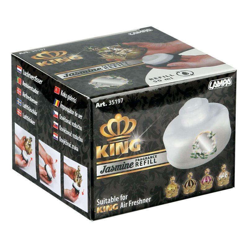 LAMPA KING Deodorante per ambienti aroma ciliegia Jasmine ricarica 50 ML LAMPA