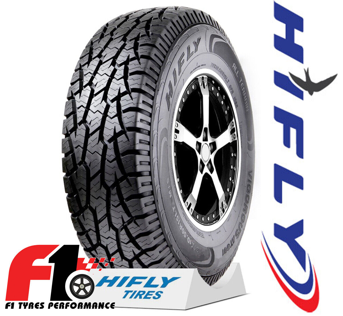 Gomme Hifly AT601 265/70 R15 109S Simbolo M+S 4 Stagioni A/T By Continental