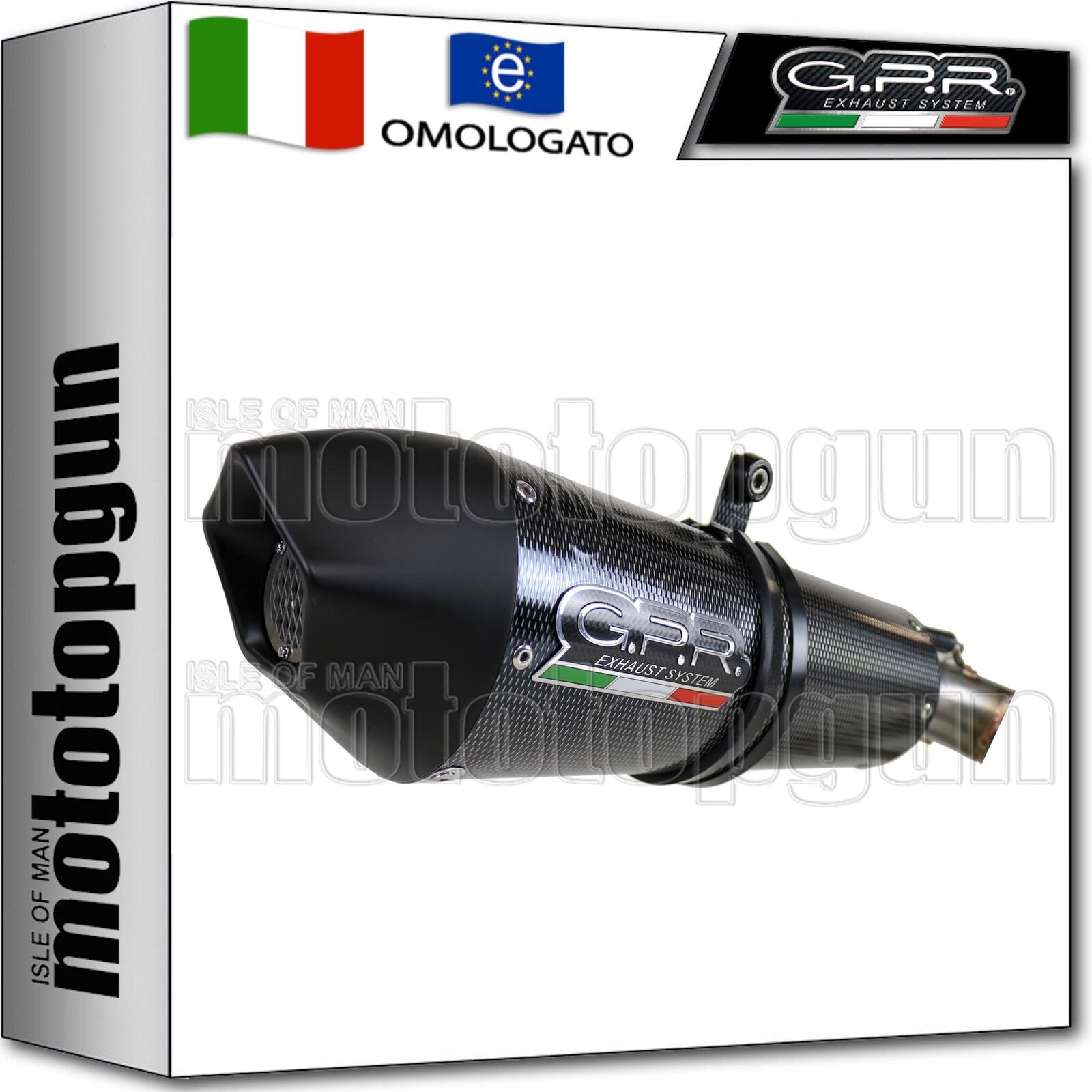 GPR SCARICO OMOLOGATO GP EVO4 POPPY HONDA FORZA 750 2021 21 2022 22 2023 23