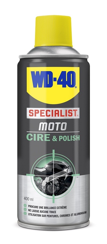 Spray Brillantante wd-40 Cera E Lucido 400ml per Moto Ricambi