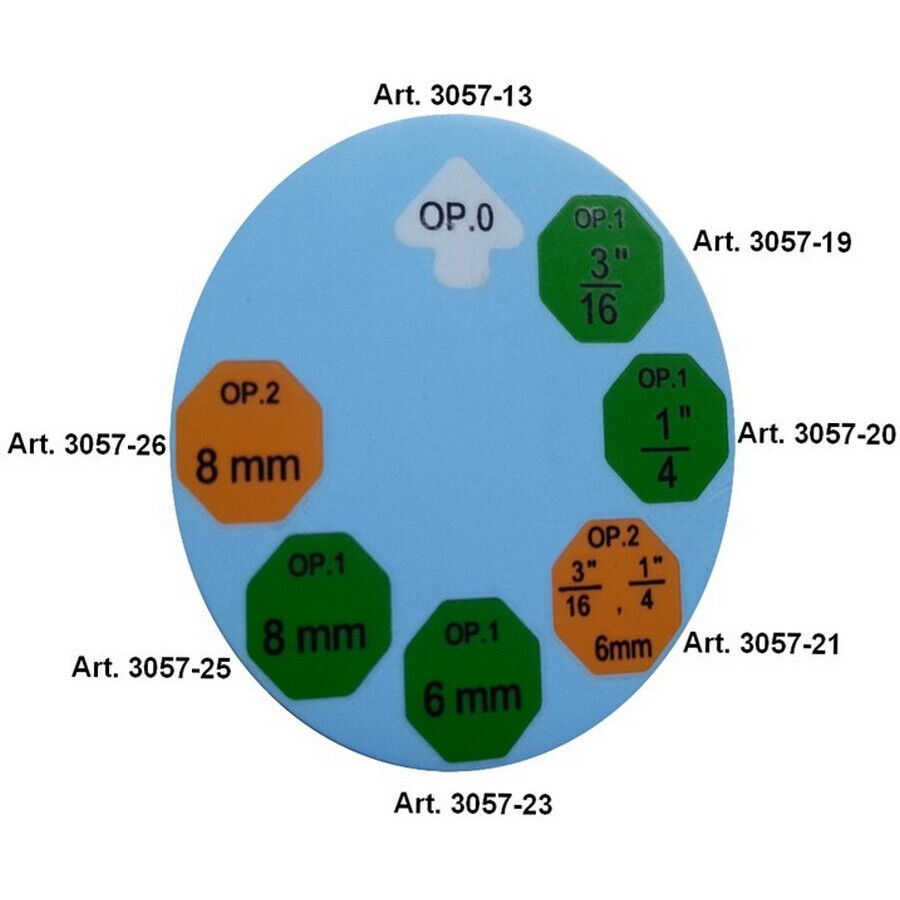 punteruolo op1 6 mm per art.bgs3057 - codice bgs3057-23 FBGS3057-23 BGS officina