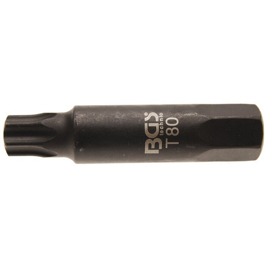 inserto torx maschio tx80 l.100 att.22mm - codice bgs5246-t80 FBGS5246-T80 BGS o