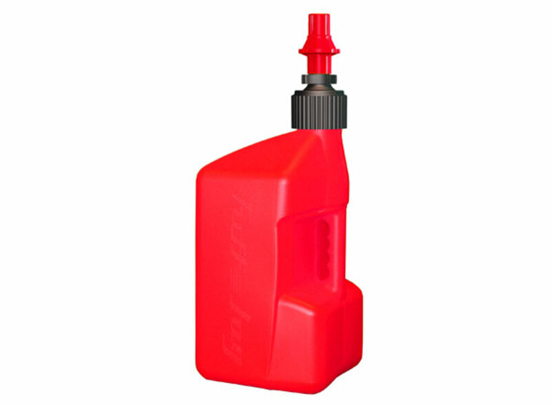 Caraffa Tuff Jug 20l Rosso Con Tappo Rosso per Moto Ricambi Ciclomotore
