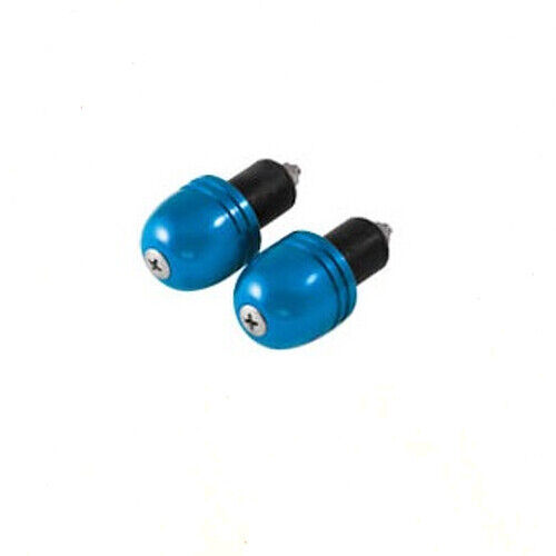 Weights Motorbike Motorcycle handlebar Ends Scooter Universal 13 & 17mm Blue