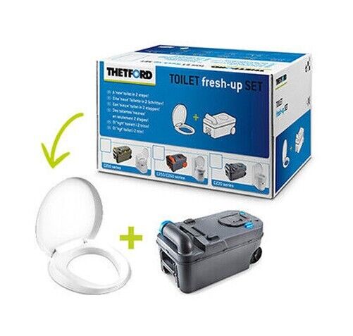 Kit Rinnovamento Thetford C220 Ruote Fresh Up Renove Camper Wc Chimica