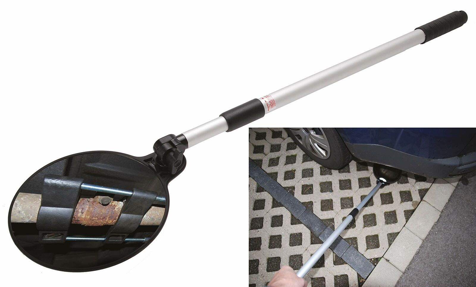 BGS Telescope di ispezione specchio, diametro 200 mm, 3176 (N2Z)