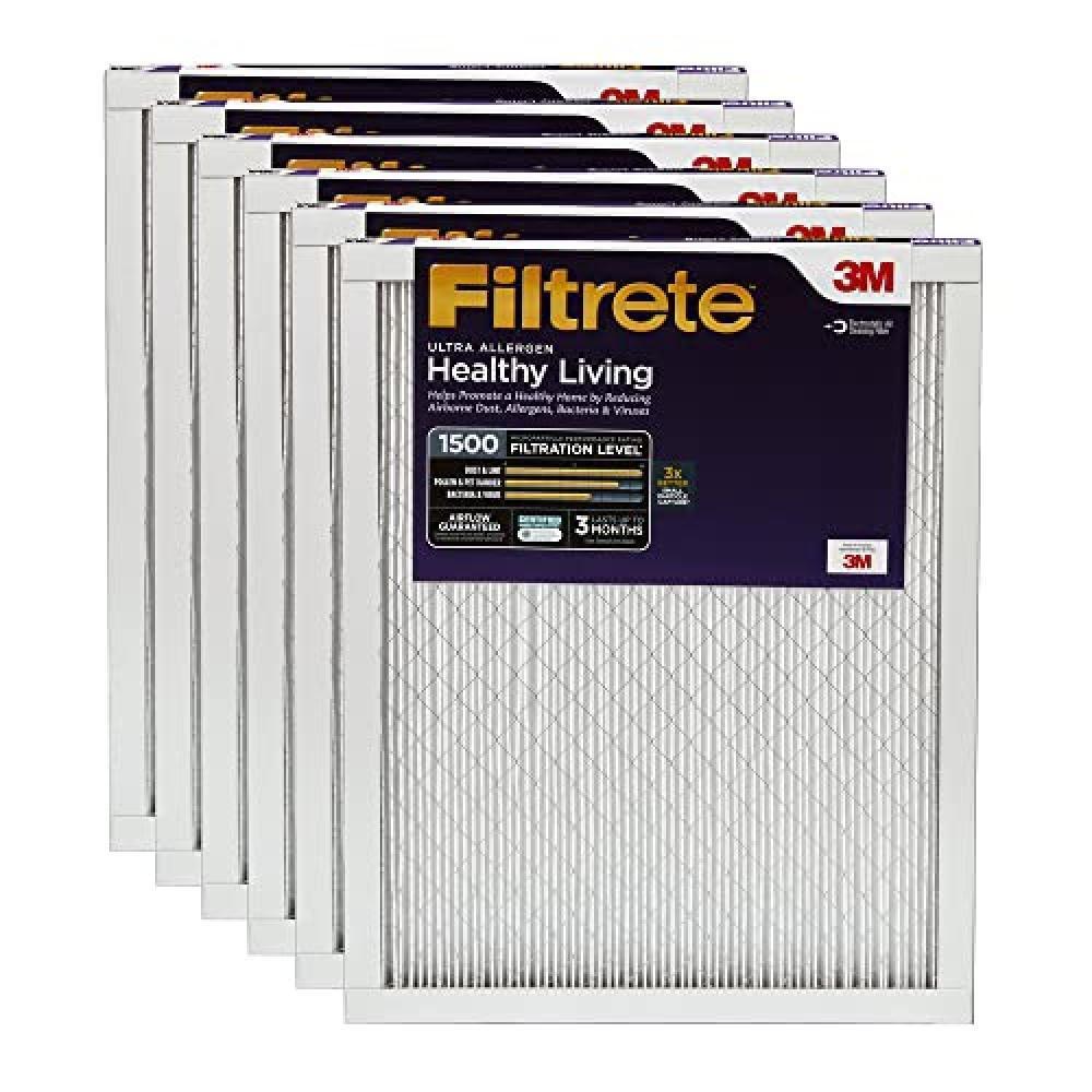 (TG. 16x20x1) Filtrete 16x20x1 Filtro Aria, MPR 1500, MERV 12, Healthy Living Ul