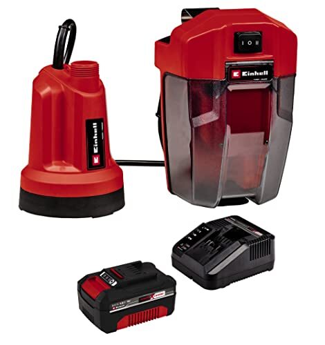 Einhell Akku-Klarwasserpumpe GE-SP 18 LL Li (1x4,0Ah) Power X-Change (Li-Ion, 18