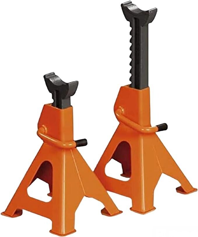 Coppia Cavalletti da 6 Tonnellate per Auto Camper Moto Crick Solleva Auto