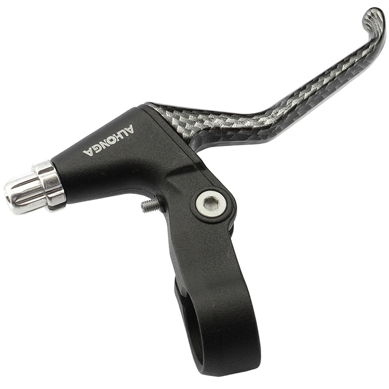 Set Di Leve V-Brake Alu. C / Fiber per Bici Bicicletta Bike Accessori