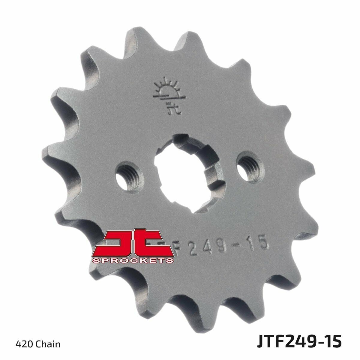 JT Spockets Pignone a 15 Denti con Passo 420 JTF249.15
