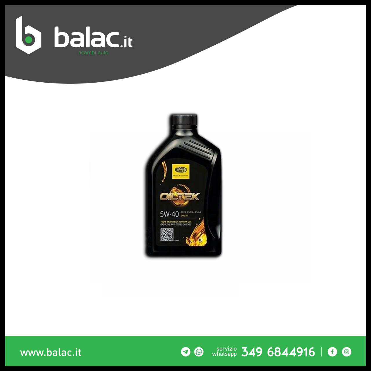 MAGNETI MARELLI OILTEK PERFORMANCE LONGLIFE 140550061423