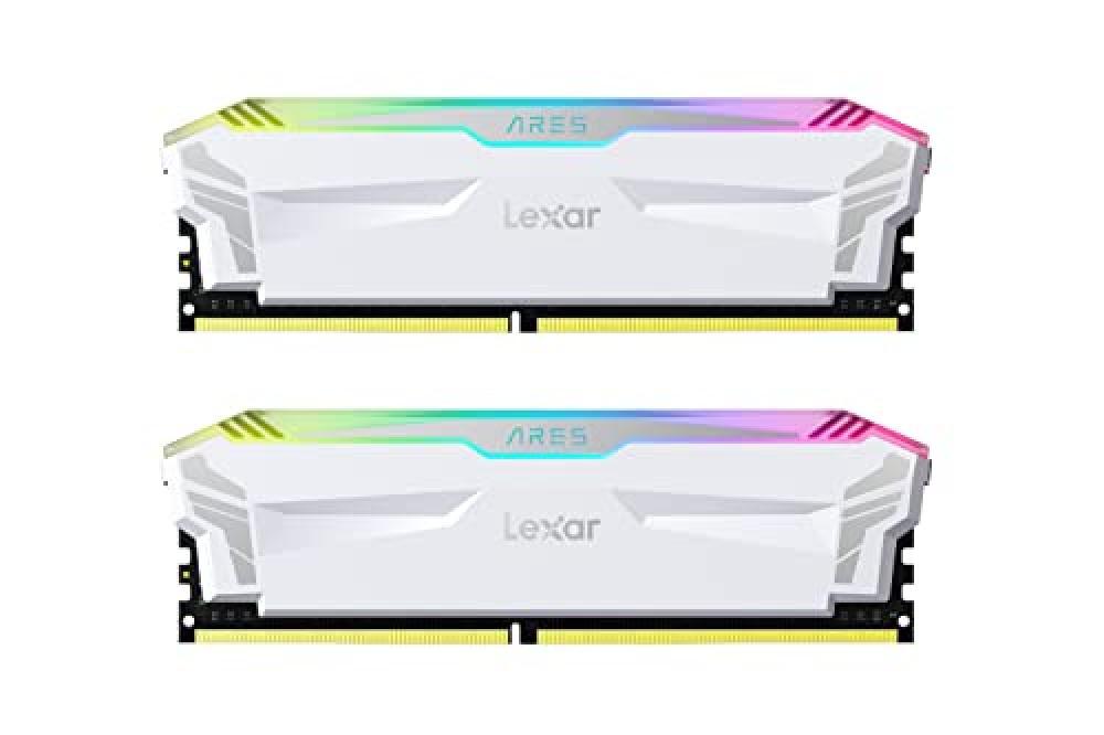 (TG. 16GB Kit (8GBx2)) Lexar ARES RGB RAM DDR4 16GB Kit (8GB x 2) 3866 MHz, DRAM