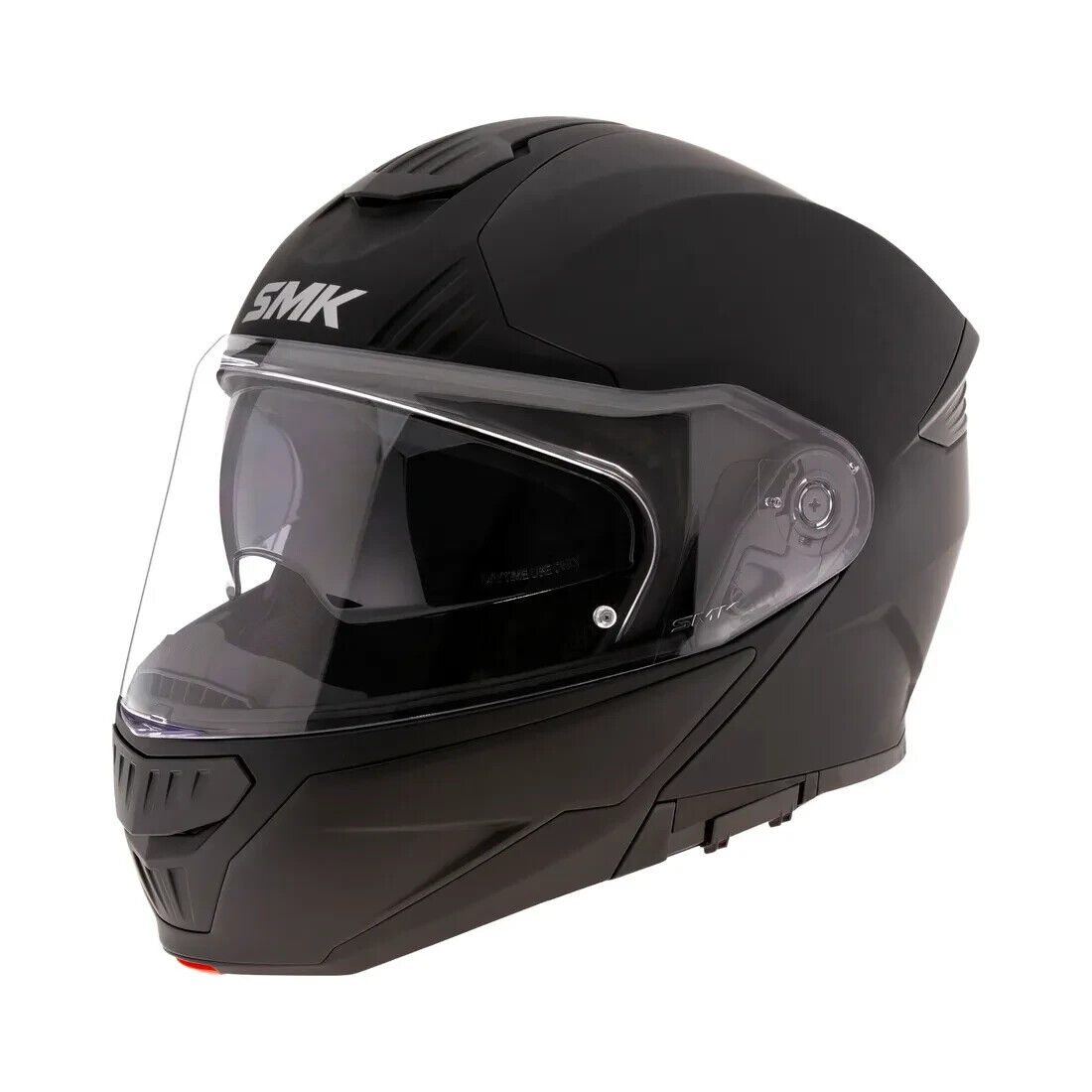 CASCO MOTO MODULARE SMK HELMETS GULLWING NERO OPACO TAGLIA XL