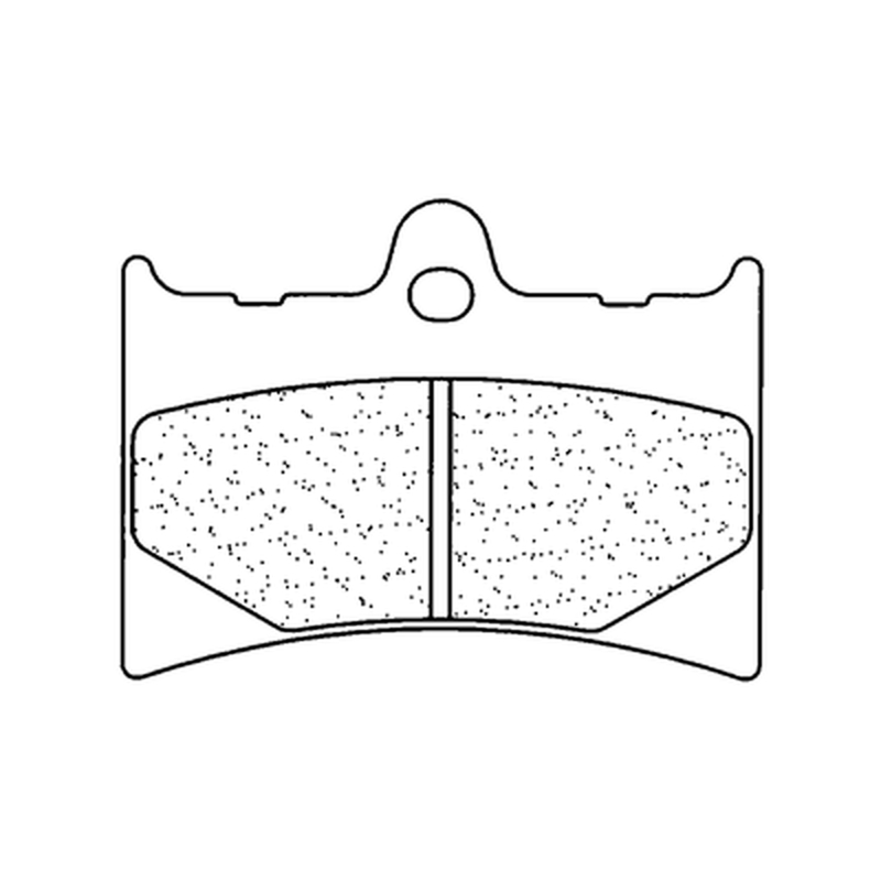Set Di Pastiglie Sinterizzate CL Brakes (2398en10) per Moto
