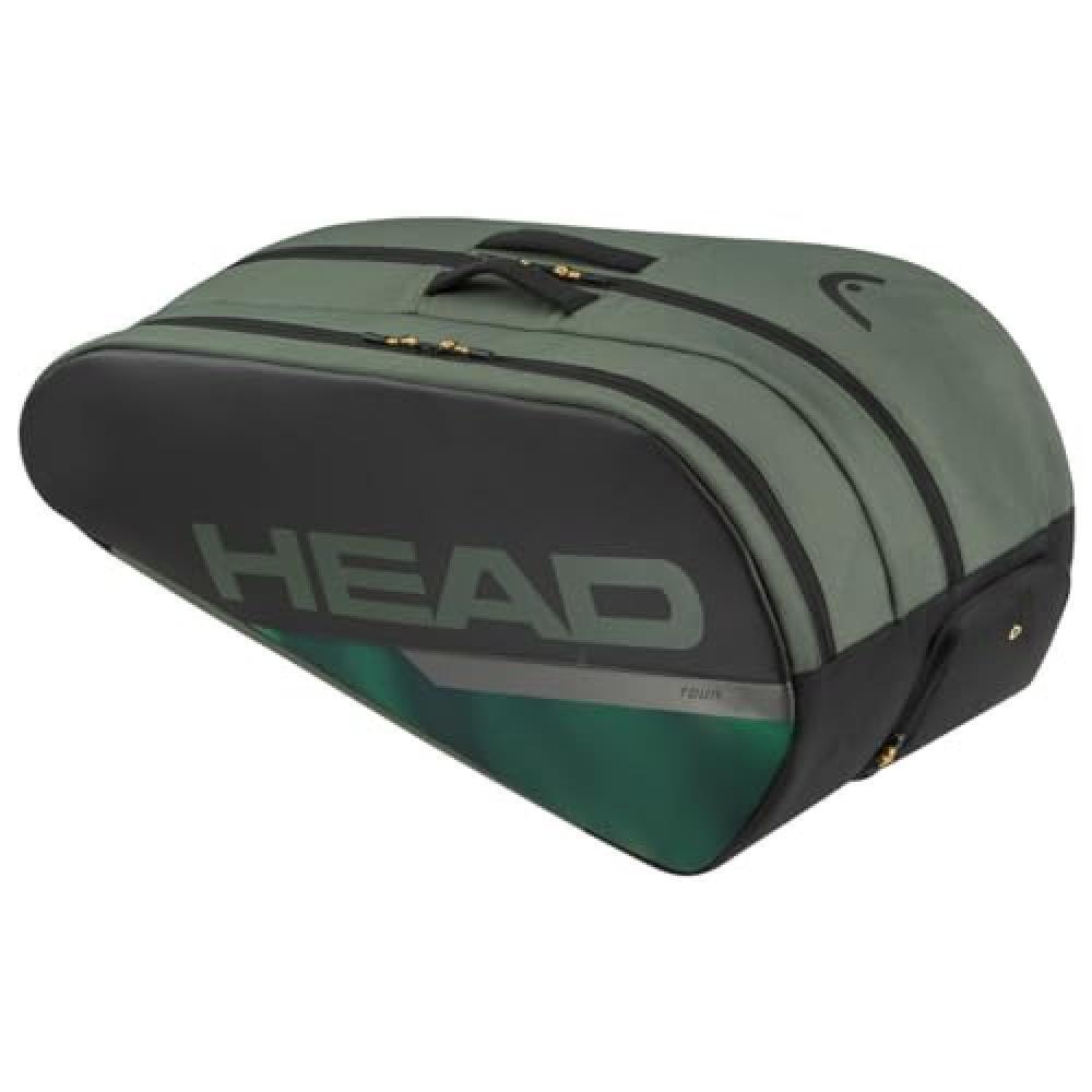 (TG. L) HEAD Tour Racquet Bag L, Borsa da Tennis Unisex Adulto, Timo/Banana, L -