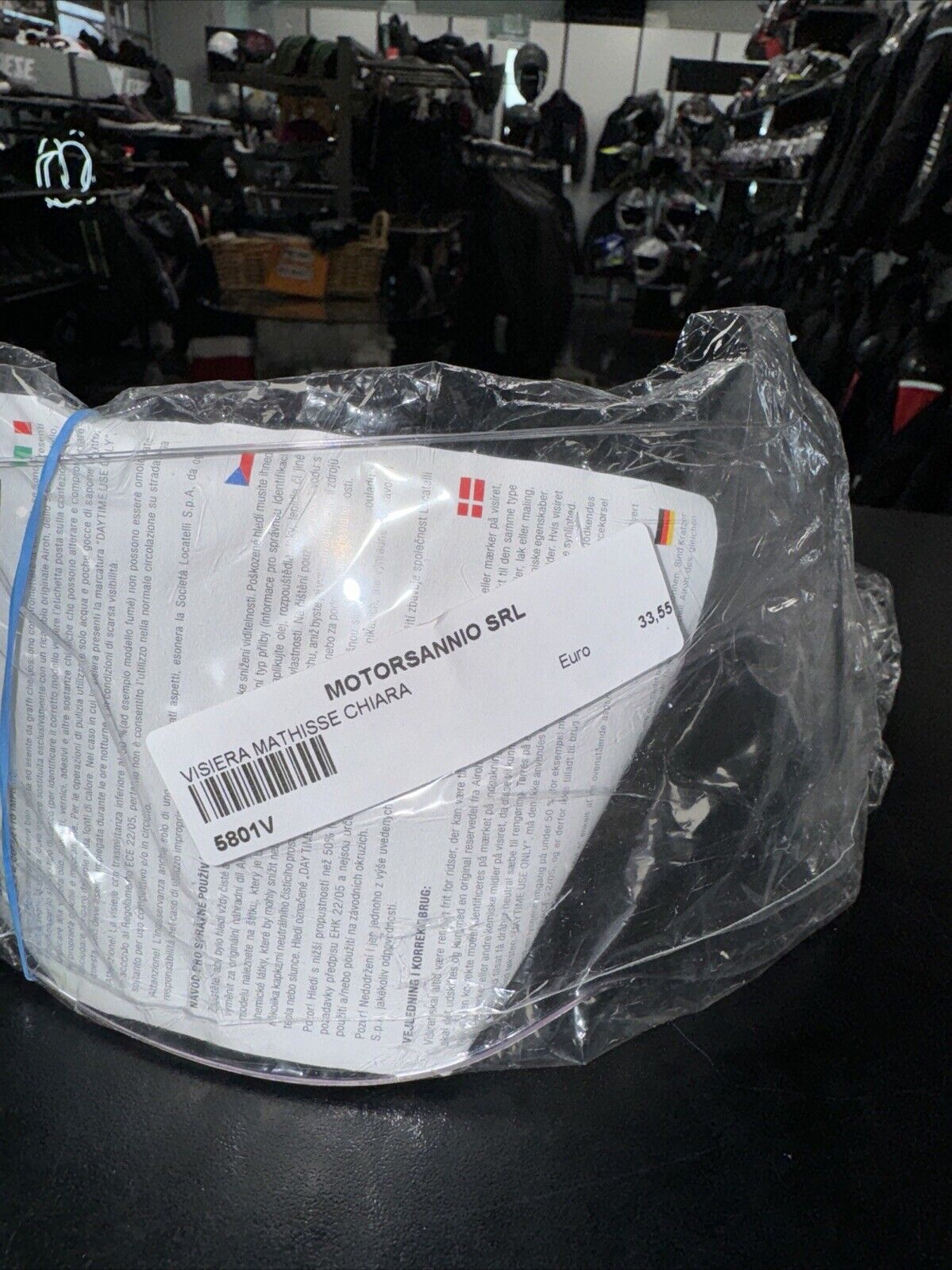 VISIERA TRASPARENTE AIROH 5801V PER CASCO AIROH MATHISSE