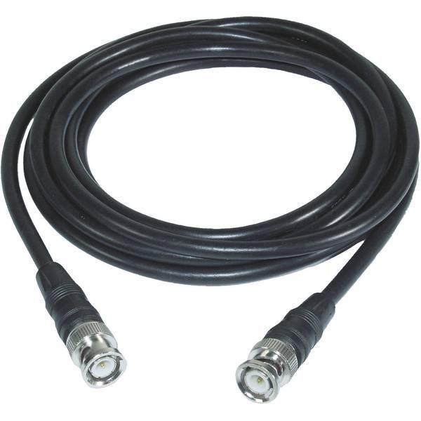 Prolunga video 1x spina bnc 3 m nero abus tvac40020