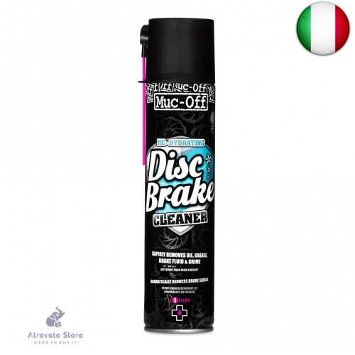 Muc-Off Disc Brake Cleaner, 400 ml - Pulitore Freni di Bicicletta ad Azione e