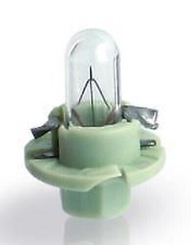 Auto Lampada 12V 2W BAX8.4d/1.5 Verde