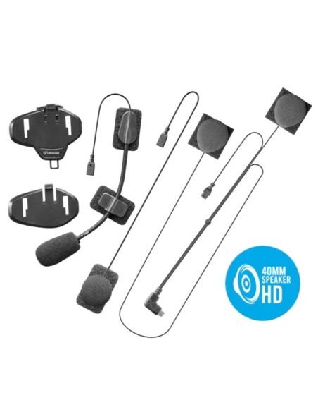 XIT Kit Audio 40mm HD Interphone Avant Tour Sport Link Urban - kit secondo casco