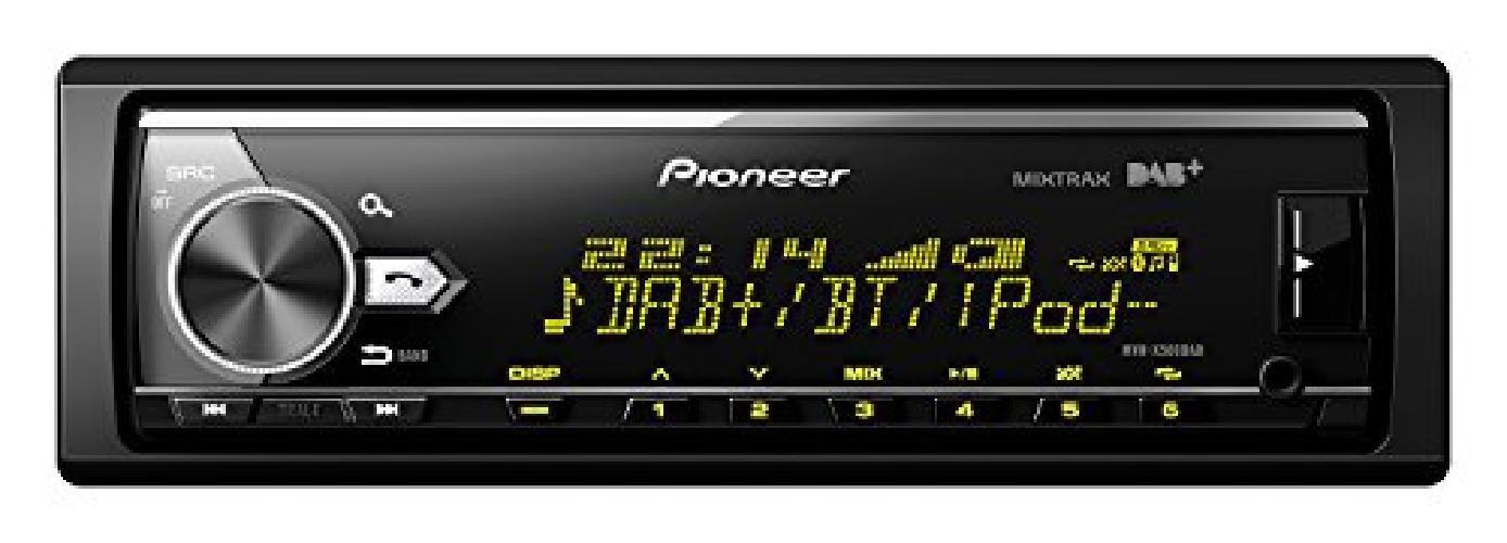 Pioneer MVH- X580DAB, Autoradio 1DIN con DAB+, RGB, Bluetooth , USB , entrata AU