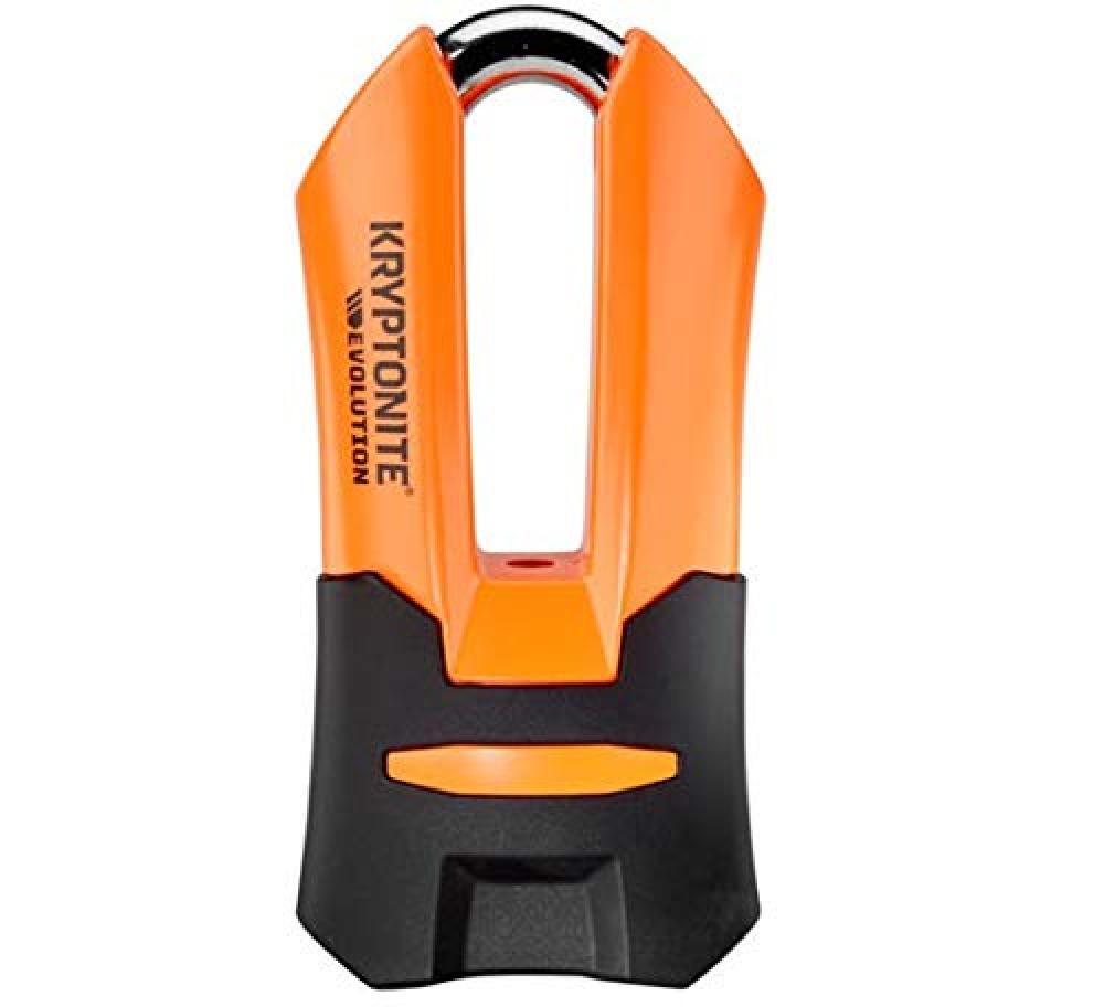 (TG. Disc) Kryptonite Disc Locks, Blocco Disco Evolution Unisex, Orange - NUOVO