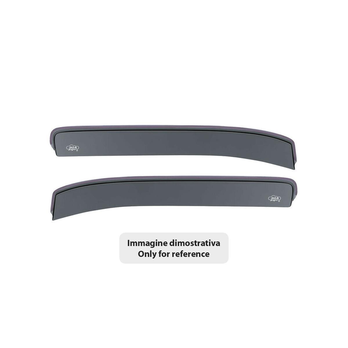 Deflettori anteriori ad incastro DGA DGA corto per Fiat Ducato 07/94>06/06