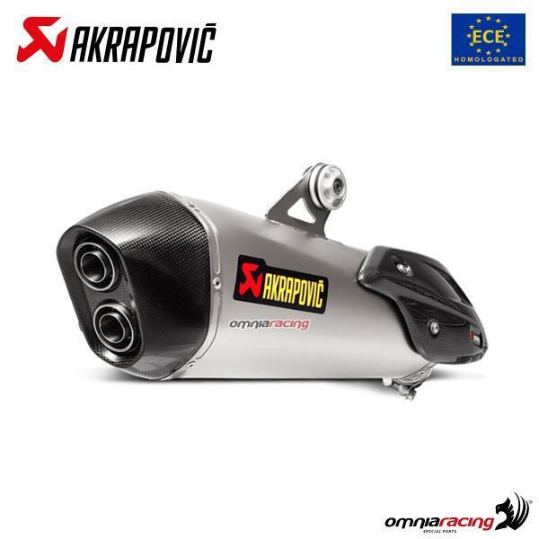 Akrapovic exhaust approved titanium slip-on BMW C650 Sport 2016-2020
