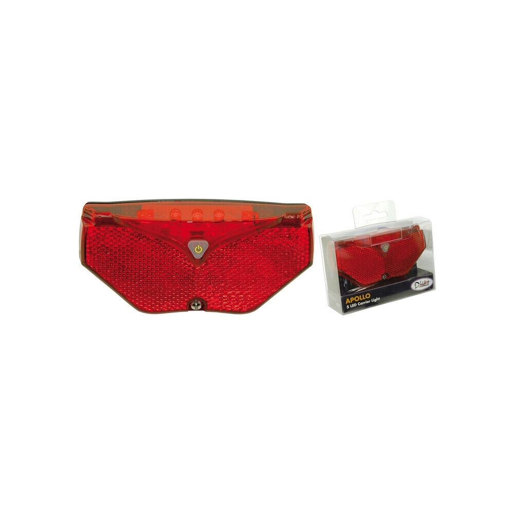 V BIKE 5 LED rear light + reflector for bike