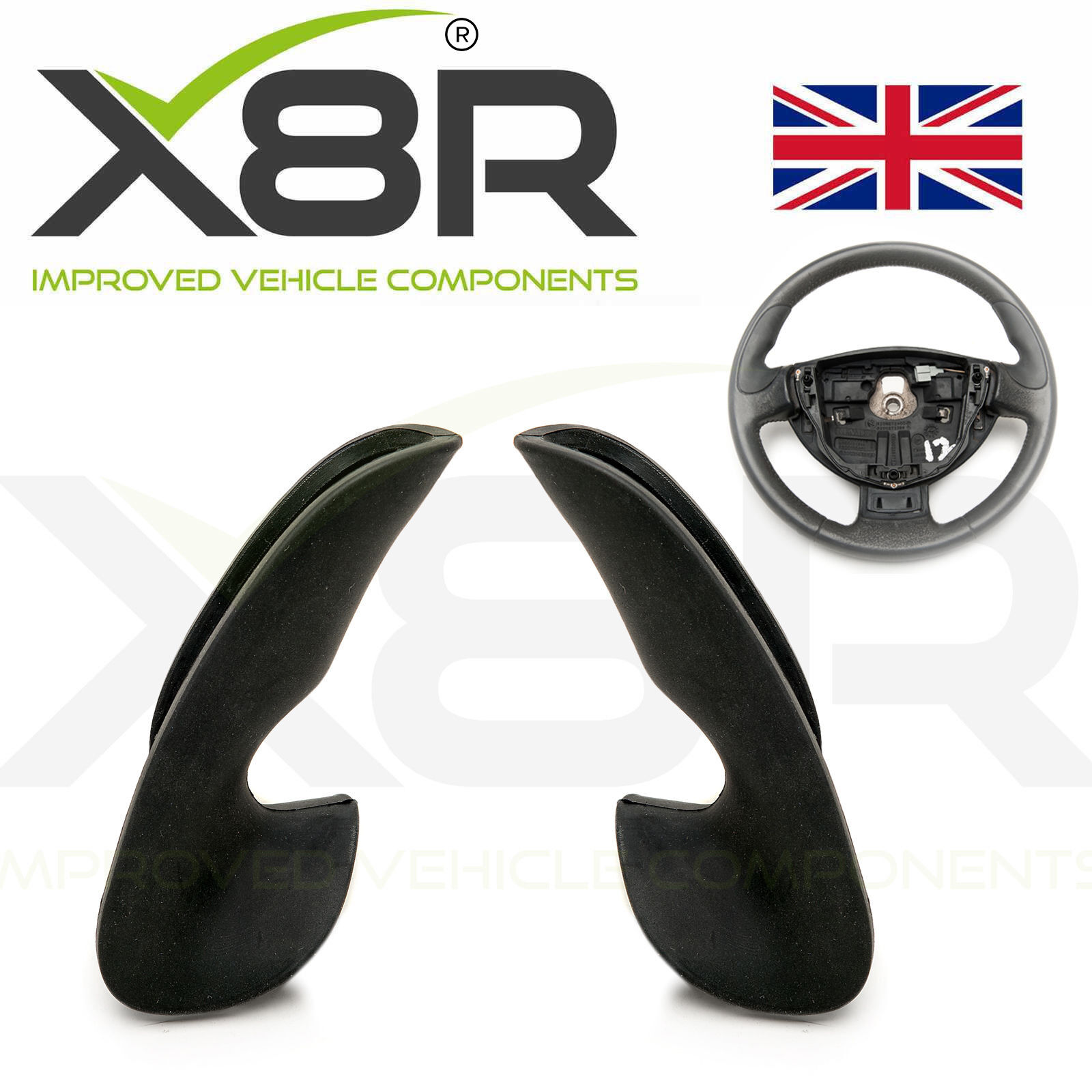 Per Renault Sport Rs Clio 172 182 Volante Gomma Ricambio Chiavetta Manopole