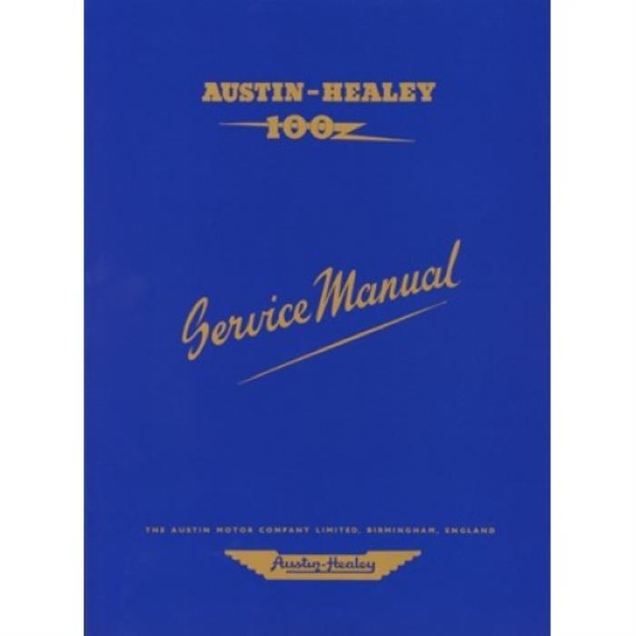 Austin Healey 100 BN1 BN2 Workshop Manual Repair Service