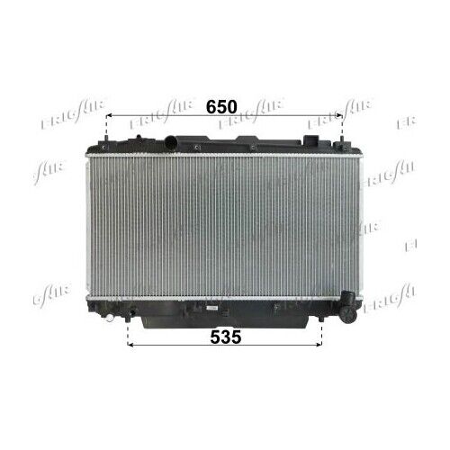 Radiatore Raffreddamento Motore Frigair 0115.3171 per Toyota