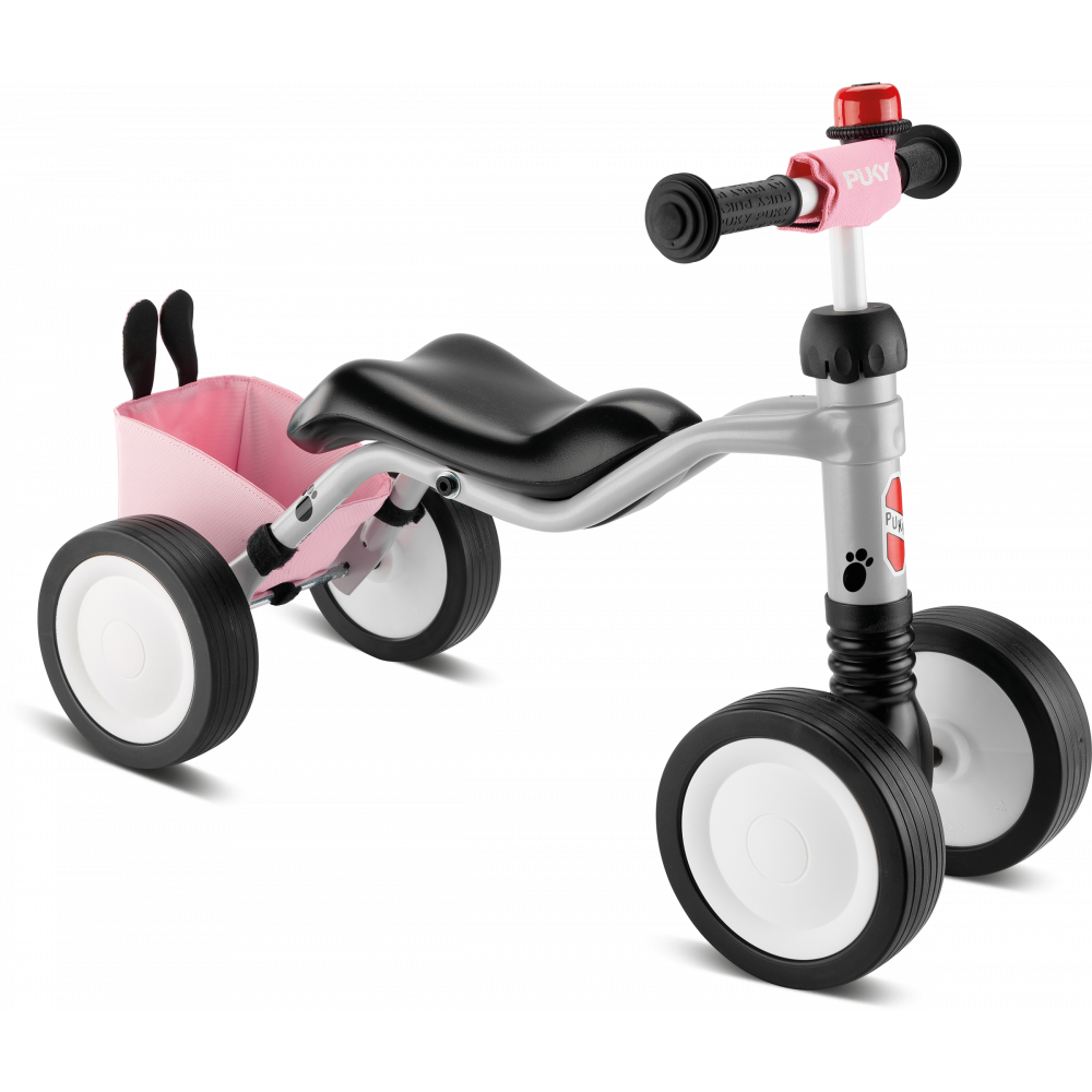 PORTEUR ENFANT PUKY WUTSCH BUNDLE GRIS/ROSE 3030