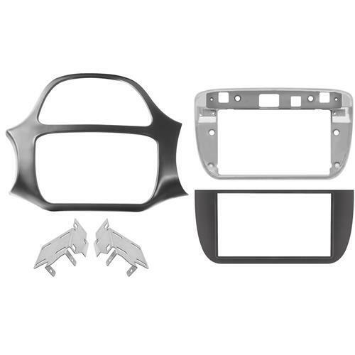 Phonocar 03750 Mascherina 2 Din per Fiat Punto 12- Punto Evo colore nero lucido