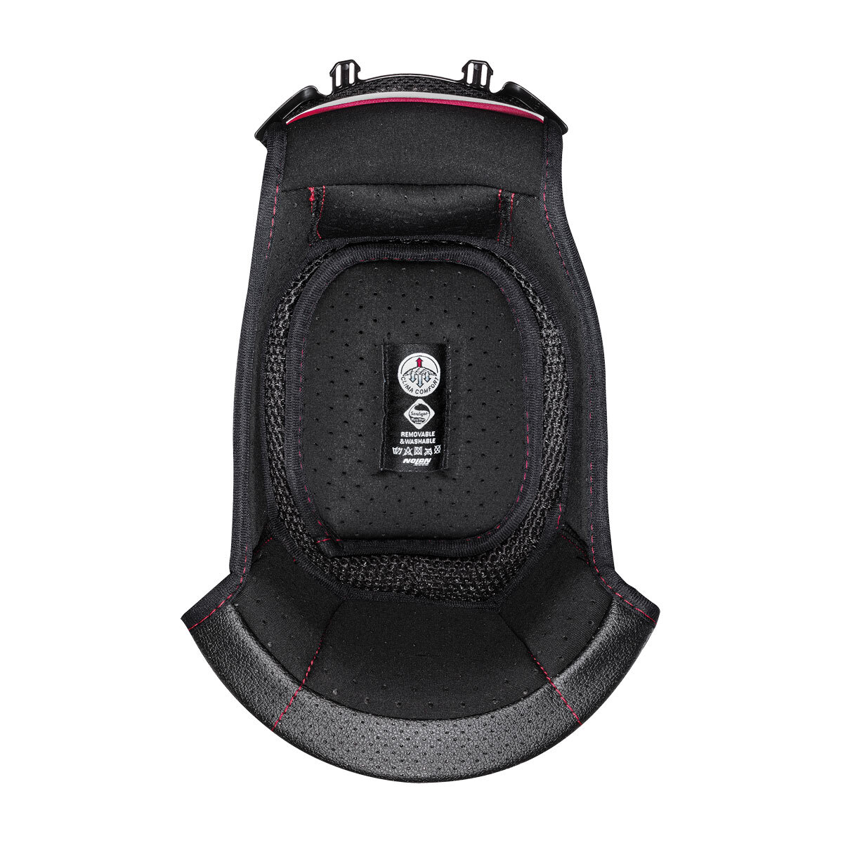 INTERNO CASCO CLIMA COMFORT TAGLIA L / XL / XXL NERO ROSSO NOLAN N87 PLUS