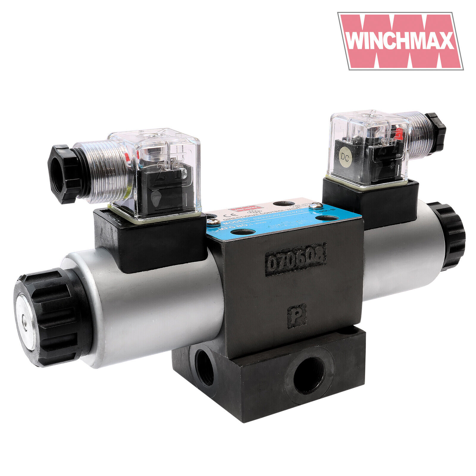 WINCHMAX CETOP3/NG6 12v Solenoide Valvola E Collettore Sottopiastra